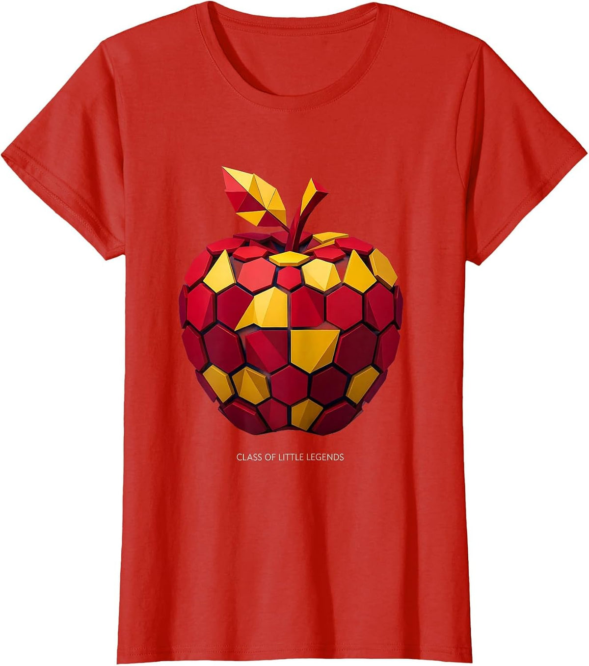 Class of Little Legends Third Grade Teacher T-Shirt - Red