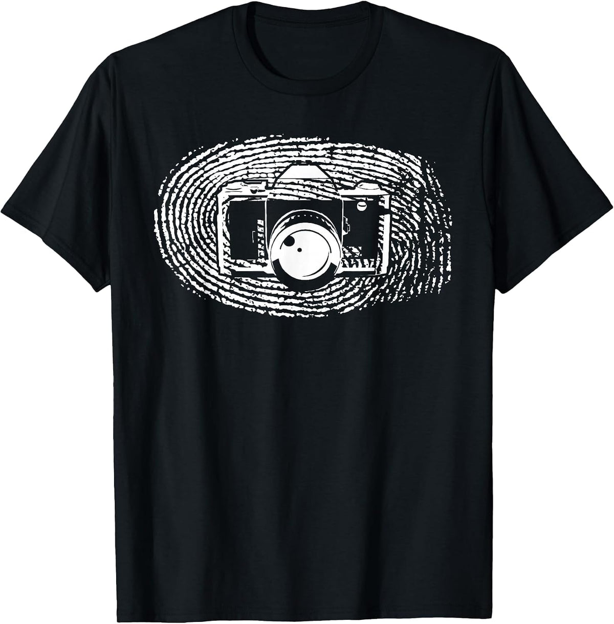 Crime Scene Photographer Forensic Photography T-Shirt - Black
