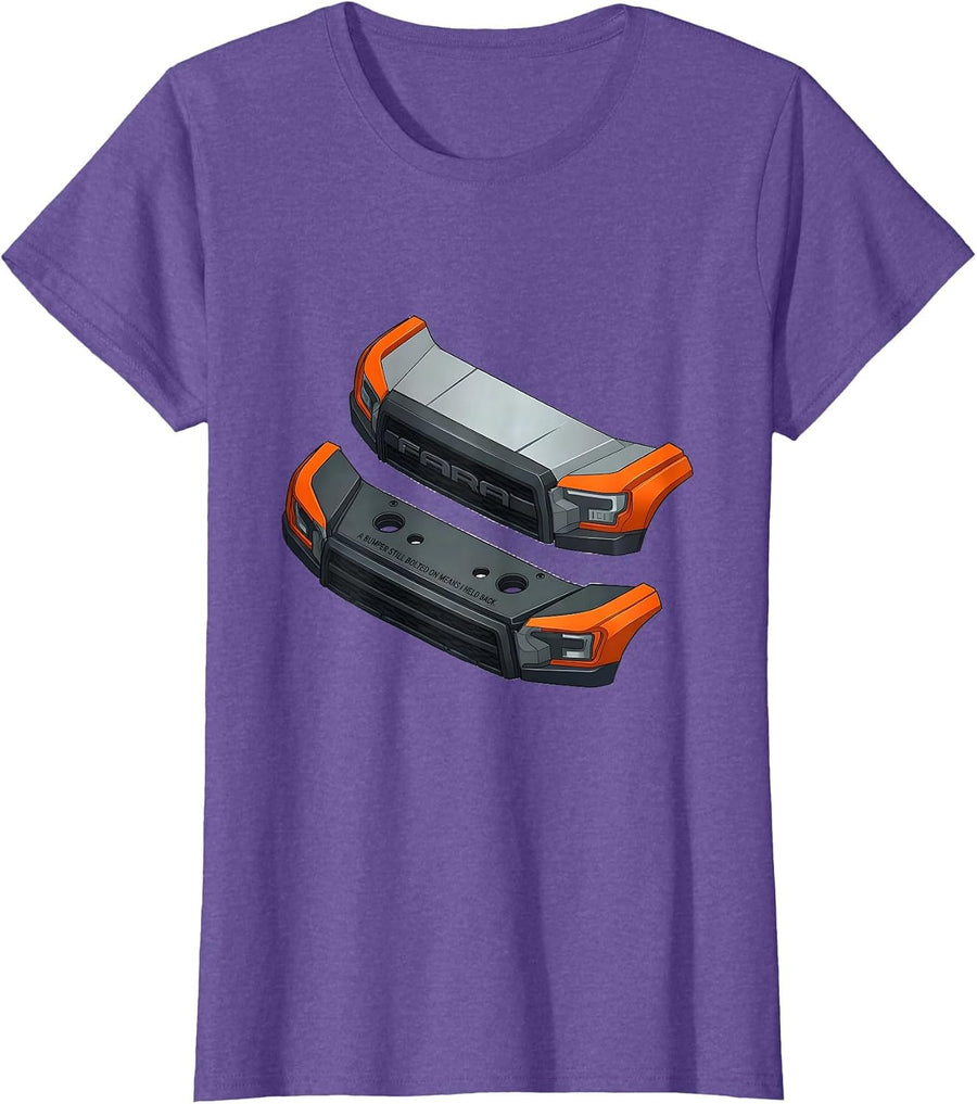 A Bumper Still Bolted On Means I Held Back RC Car Humor T-Shirt - Purple Heather