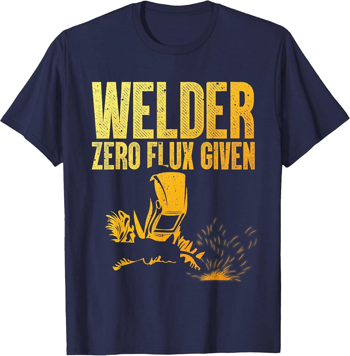 Best Welding Art for Men Women MIG/TIG Welding Metal Welder T-Shirt - Navy Blue