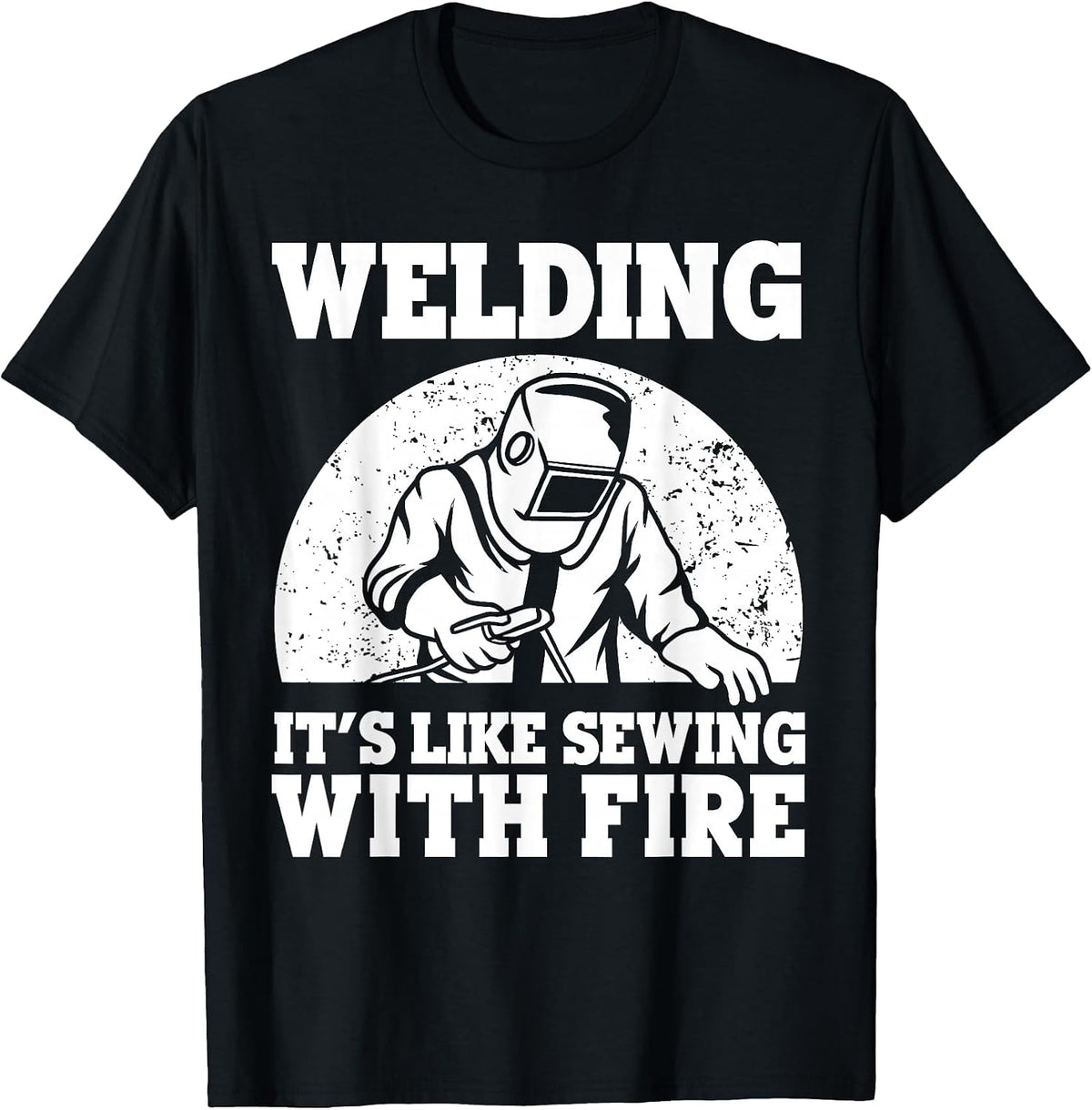 Best Welding Design for Men Women Welder Welding Metal Weld T-Shirt - Black
