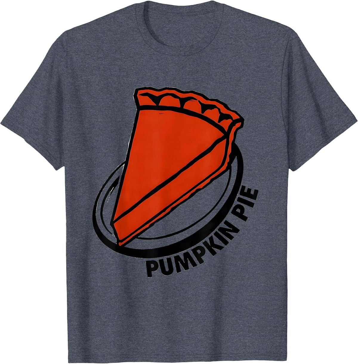 Pumpkin Pie Bootleg 90's Rap Rock Vintage Funny Thanksgiving T-Shirt - Heather Blue