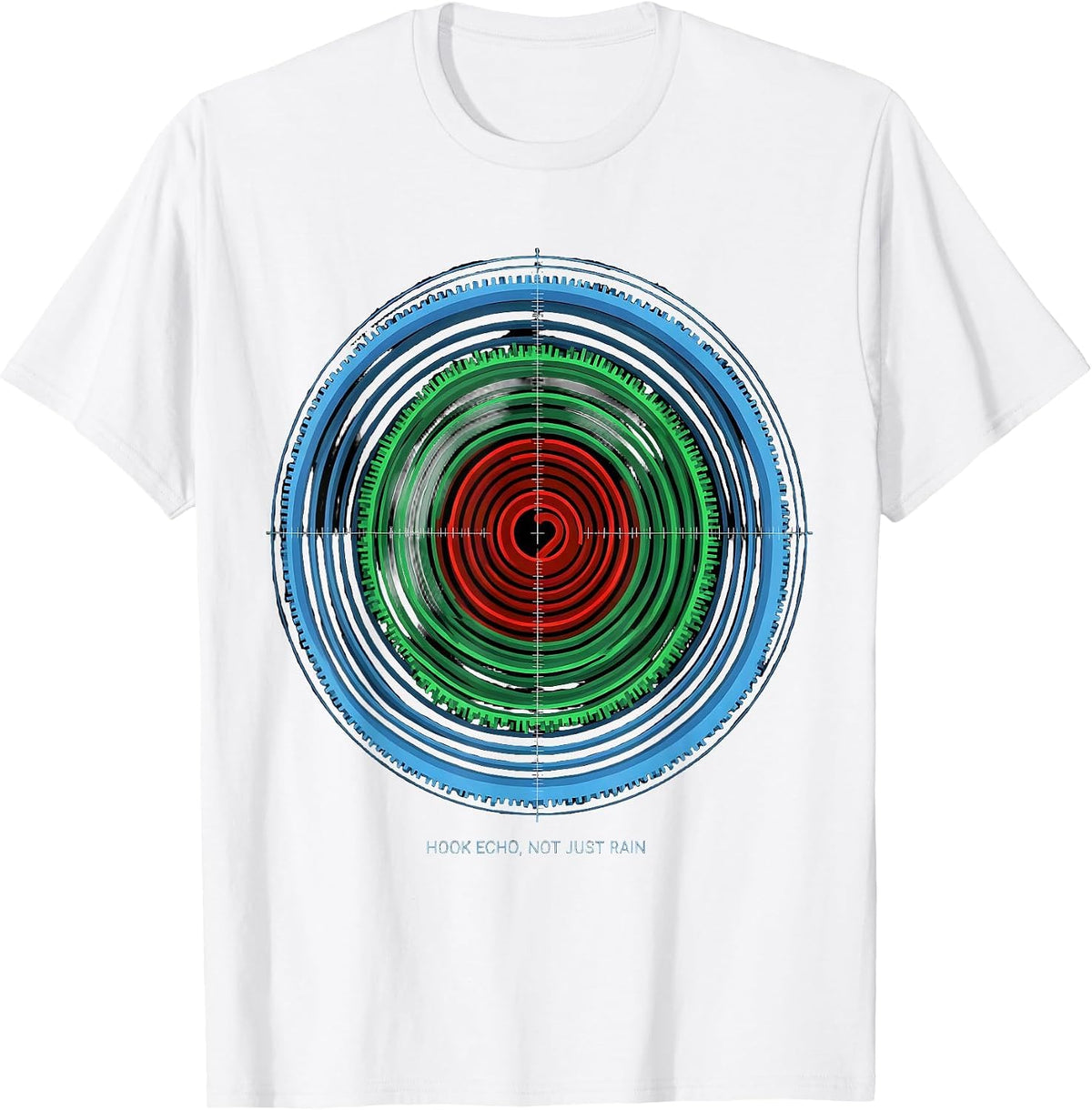 Men's Hook Echo Not Just Rain Storm Chaser Tornado Meteorologist T-Shirt - White