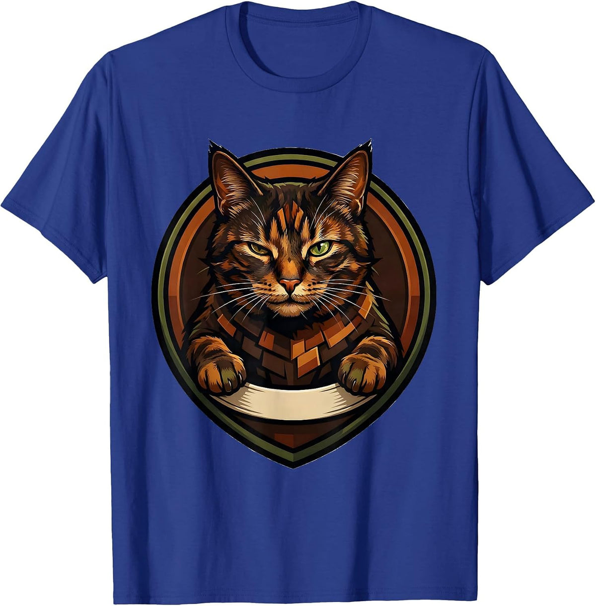 Tortitude Tortoiseshell Cat Owner Tortie Cat Lover T-Shirt - Royal Blue