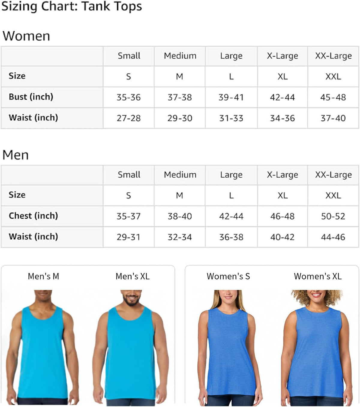 Santa Basset Hound Dog Holding Gingerbread Cookie Christmas Sleeveless Tank Top - size chart