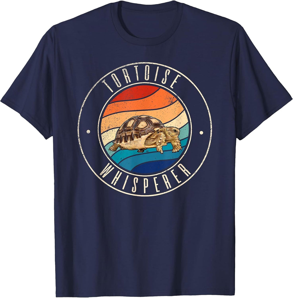 Tortoise Whisperer T-Shirt - Navy Blue
