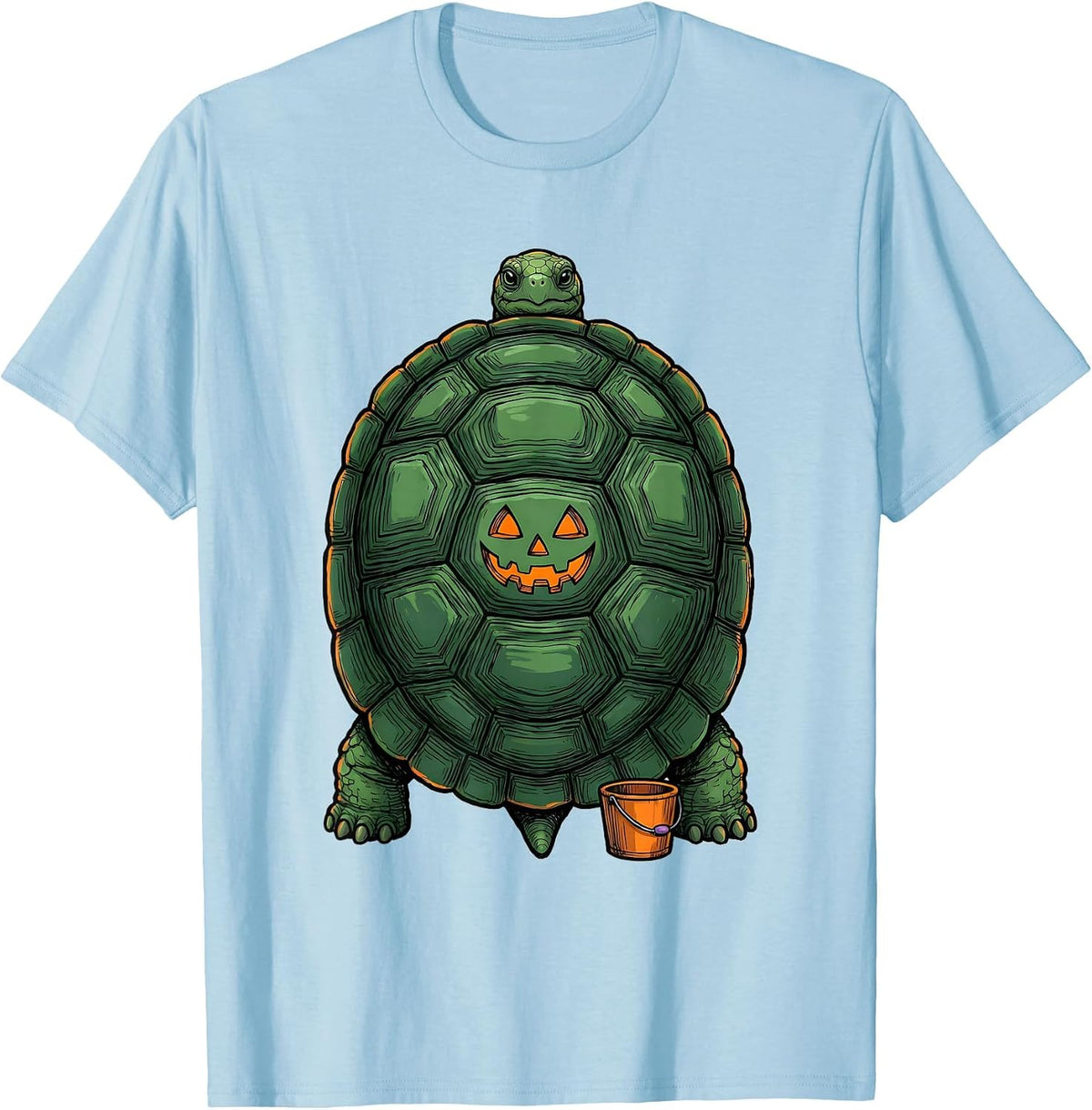 Men's Domed Tortoise Shell Halloween Costume T-Shirt - Baby Blue