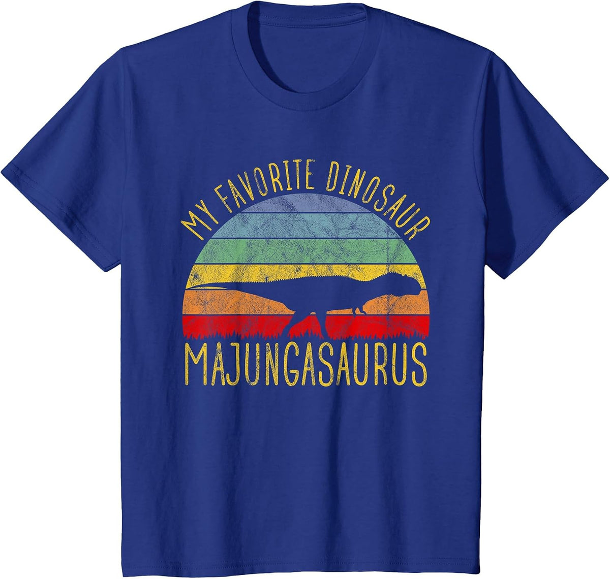 Majungasaurus is My Favorite Dinosaur Dino Lovers T-Shirt - Royal Blue