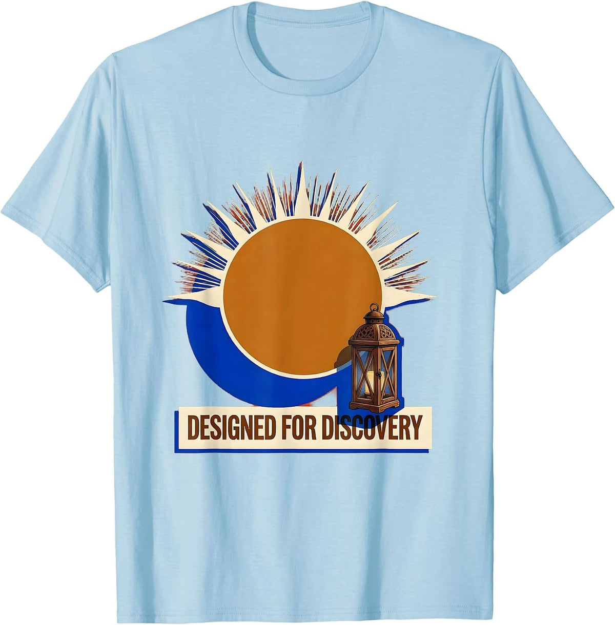 Men's Designed For Discovery Screenprint Poster VBS Kids Program T-Shirt - Baby Blue