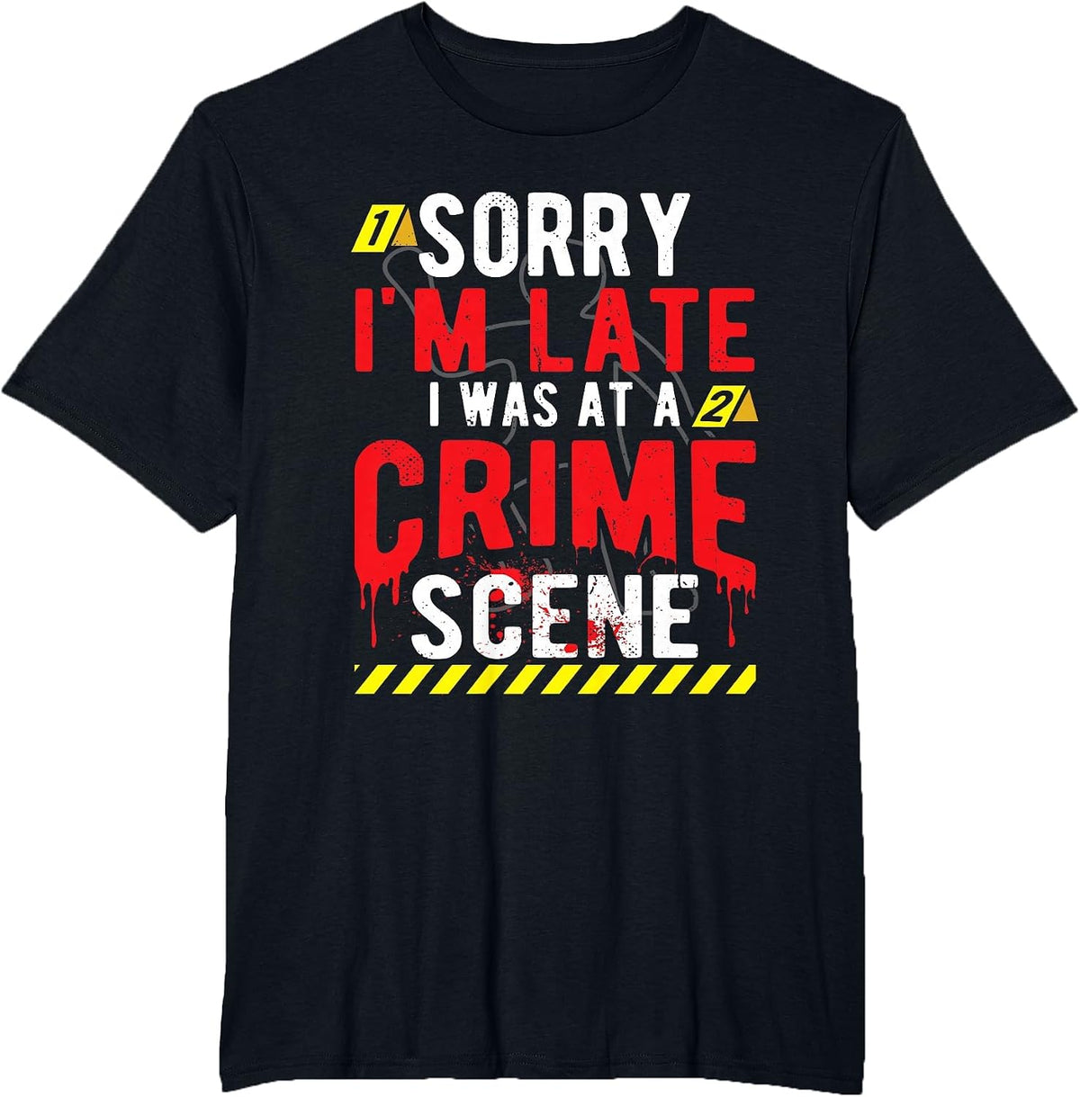 True Crime Scene Investigator T-Shirt - Black