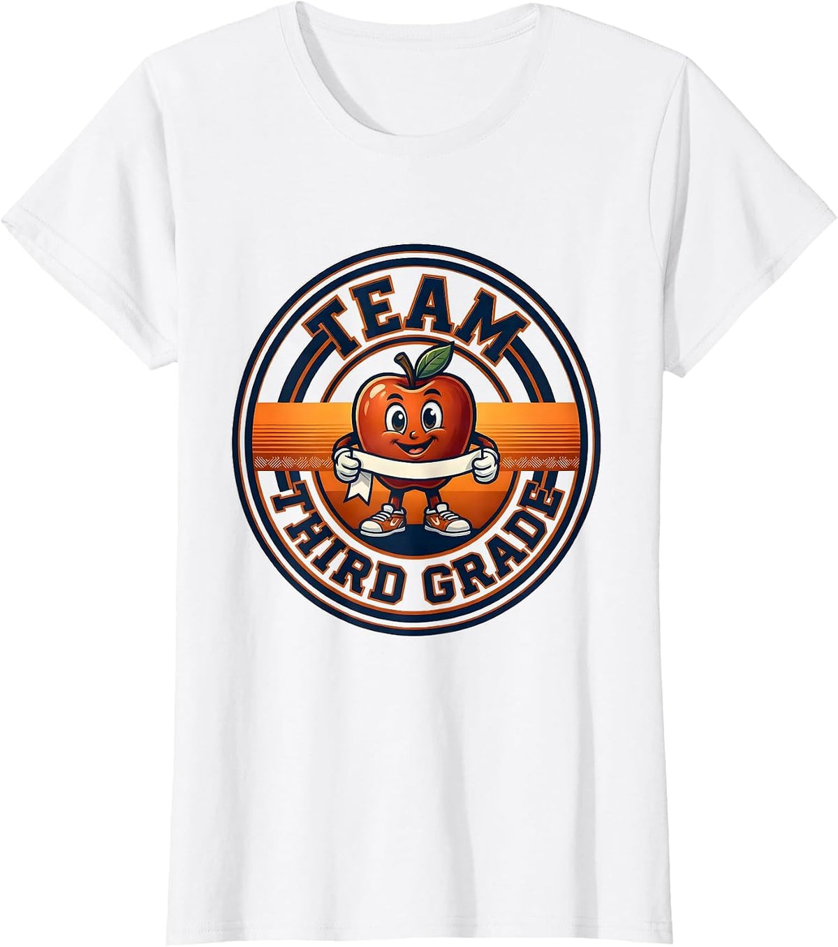 Team Third Grade Retro Teacher Back To School T-Shirt - White