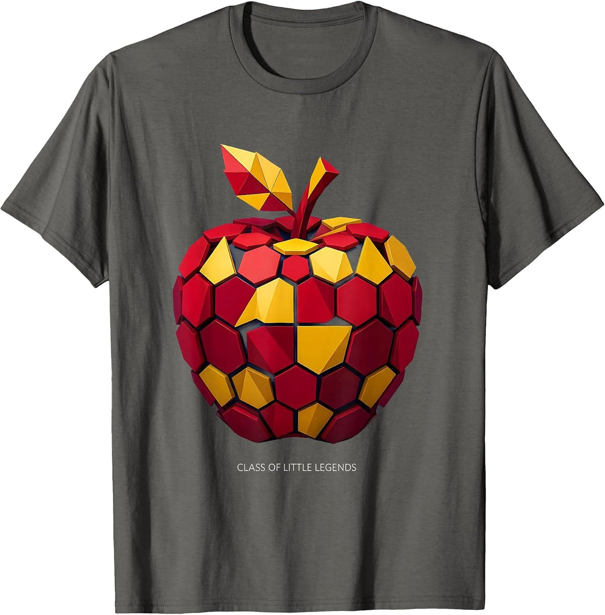 Class of Little Legends Third Grade Teacher T-Shirt - Asphalt Grey