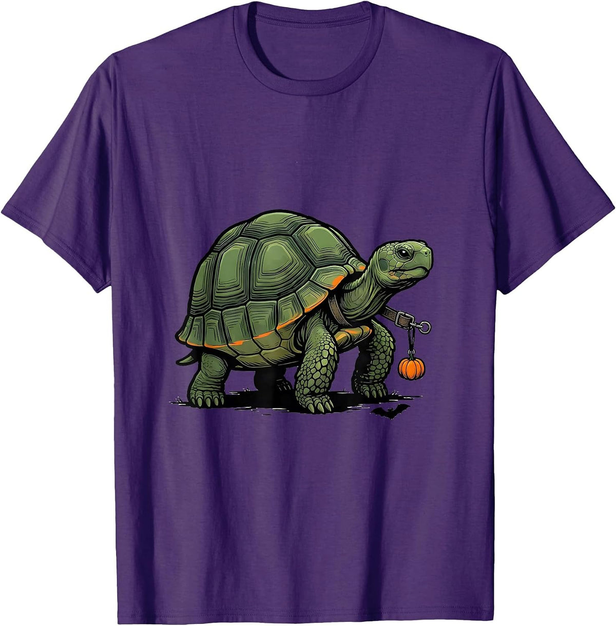 Unfastening Tortoise Halloween Costume Turtle Shell Humor T-Shirt - Purple