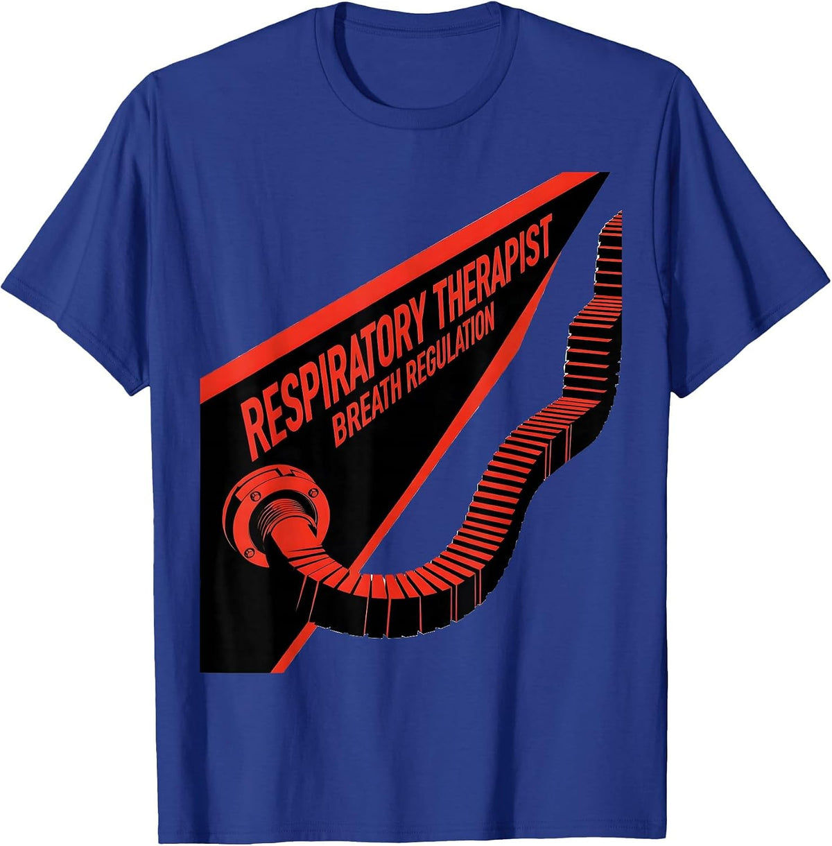 Men's Respiratory Therapist Breath Regulation Professional Pride T-Shirt - Royal Blue