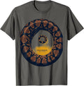Mild Menace Ball Python Snake Lover Meme Humor T-Shirt - Asphalt Grey