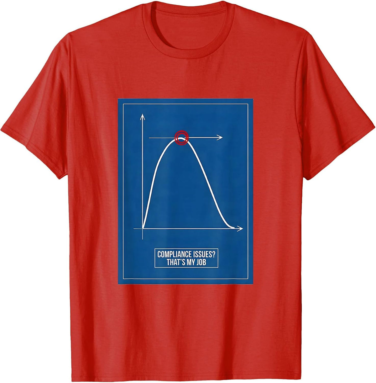 Men's Compliance Issues? That's My Job Respiratory Therapist RT T-Shirt - Red