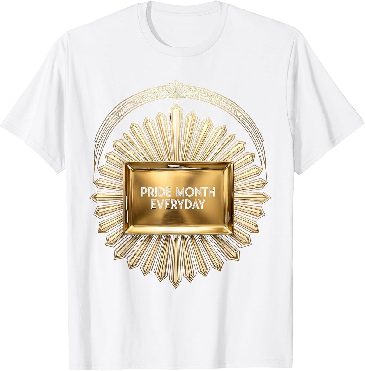 Pride Month Everyday LGBTQ Celebration Design T-Shirt - White