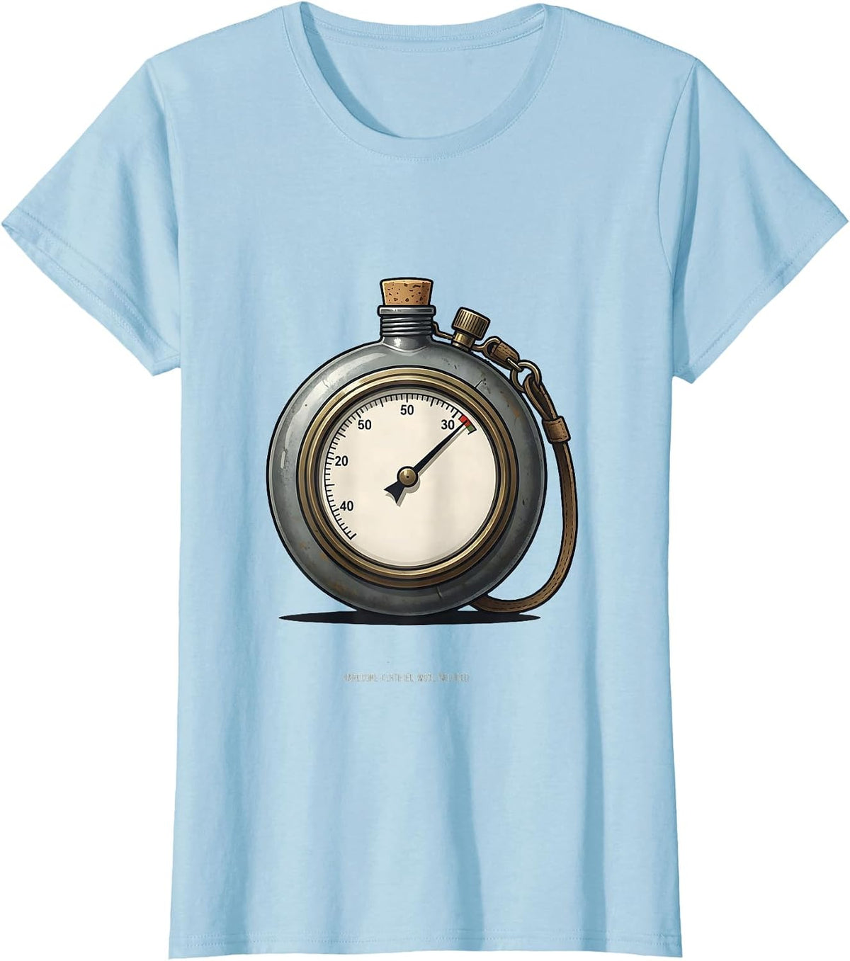 Hardcore-Certified, Wool Included Funny Civil War Reenactor T-Shirt - Baby Blue