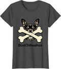 Women's BooChihuahua Funny Chihuahua Dog Halloween Costume T-Shirt - Dark Heather Grey