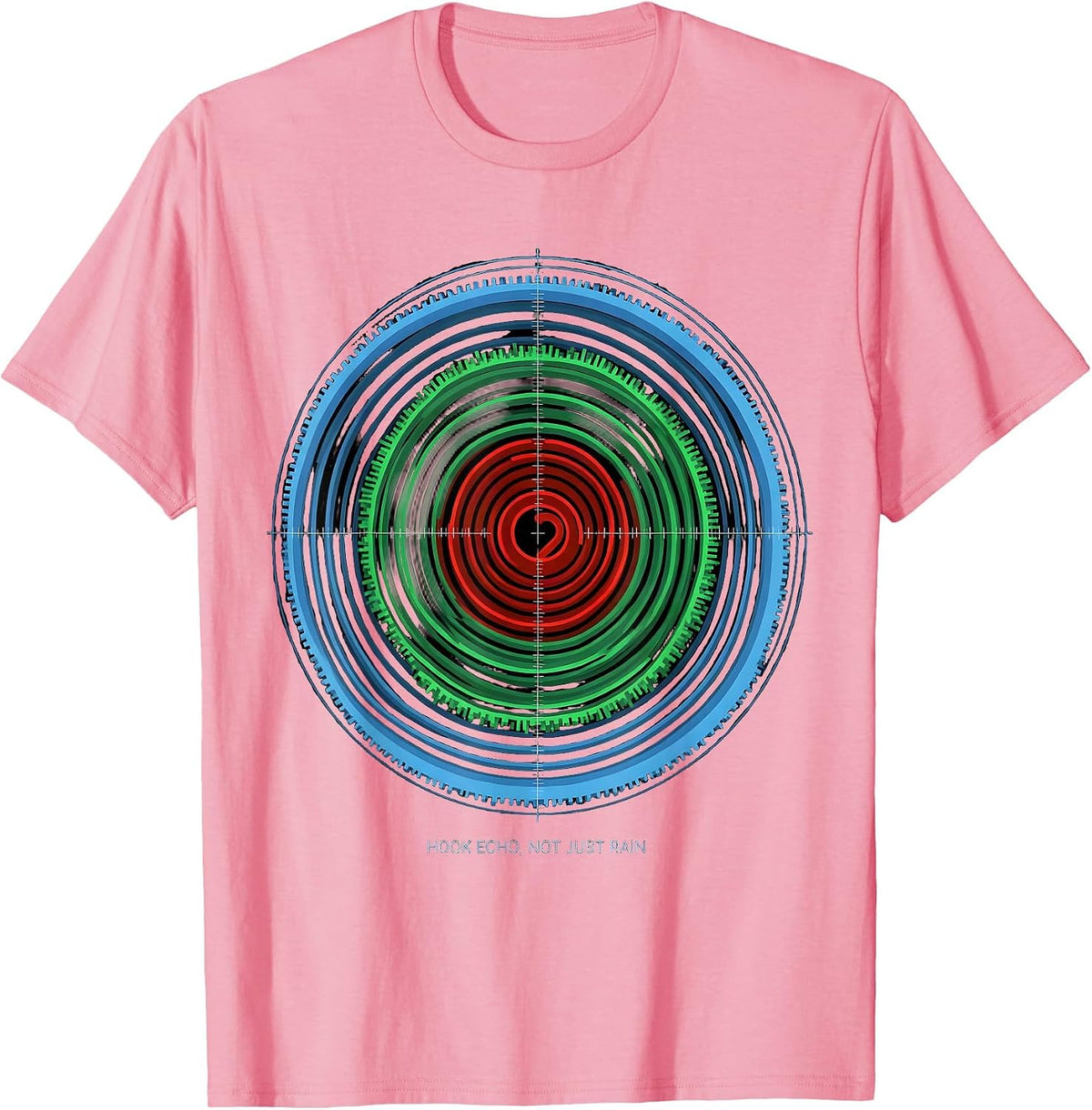 Men's Hook Echo Not Just Rain Storm Chaser Tornado Meteorologist T-Shirt - Pink