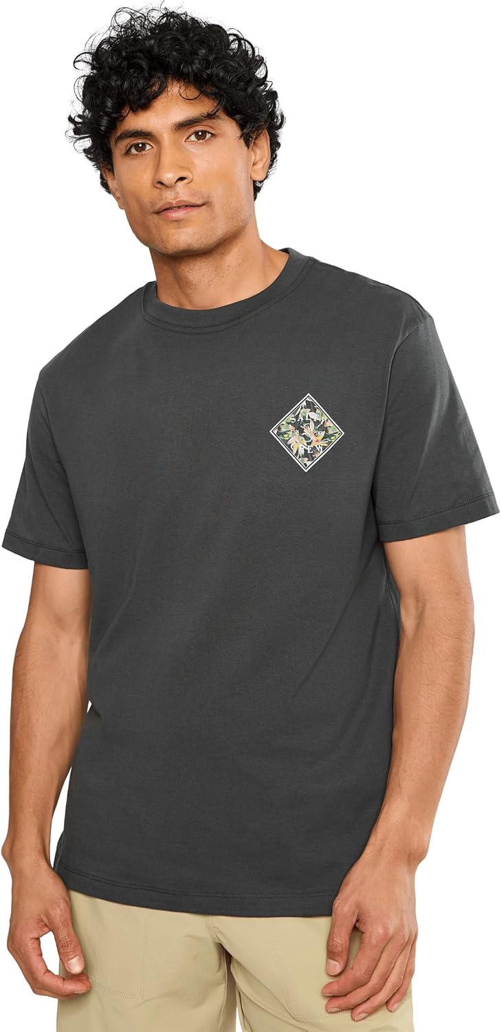 Salty Crew Men's Tippet Fill Short Sleeve Tee - Charcoal