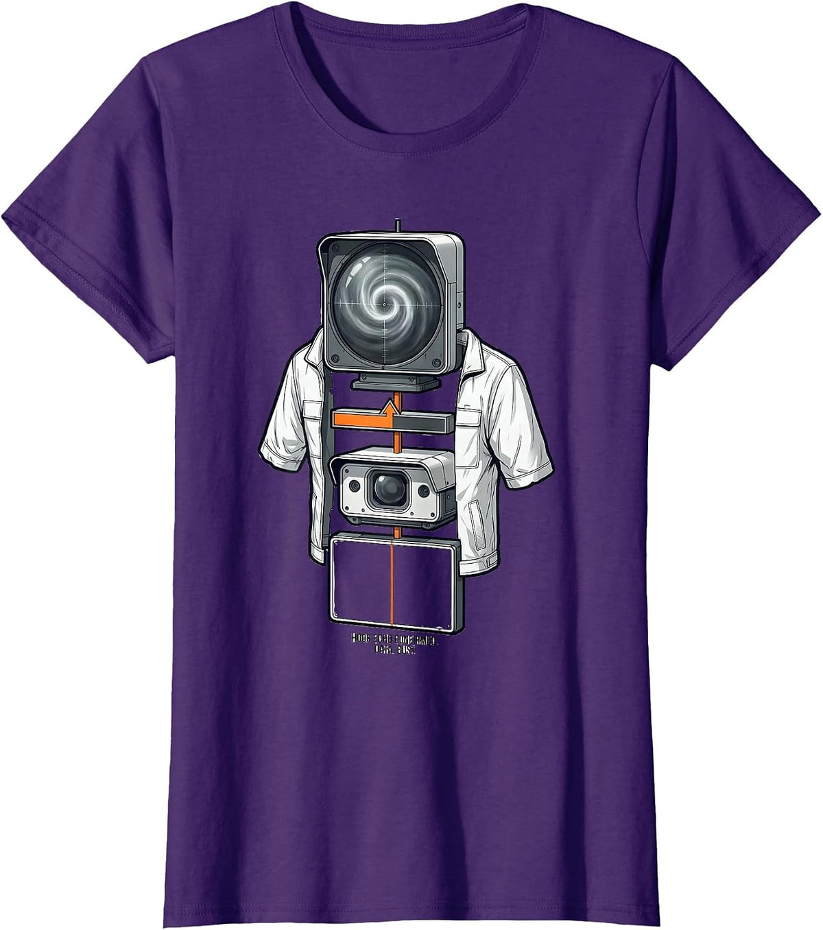 Women's Hook Echo Confirmed Data Bust Storm Chaser Meteorology Humor T-Shirt - Purple