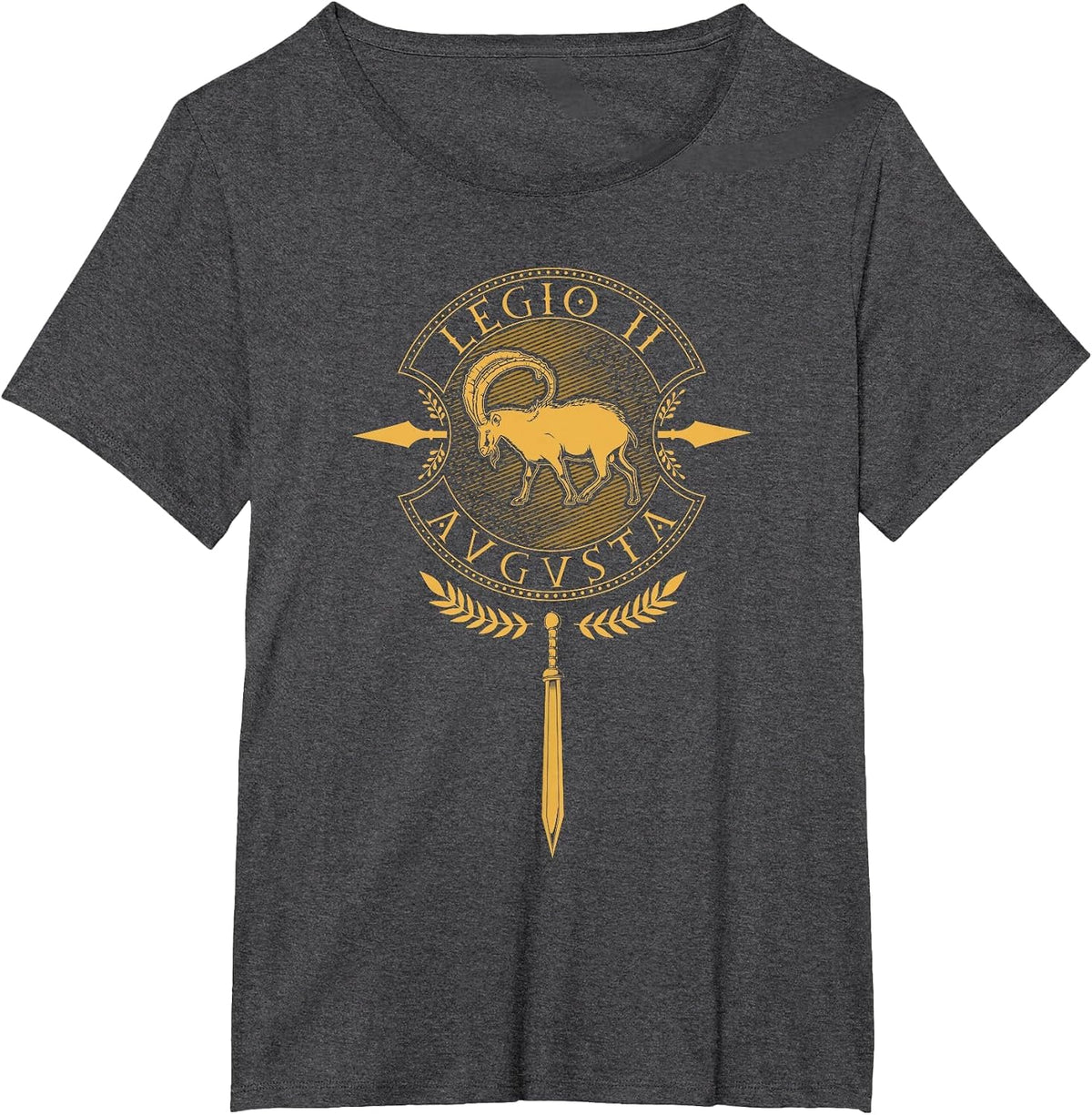 Legio II Augusta - Roman Legion T-Shirt - Dark Heather Grey