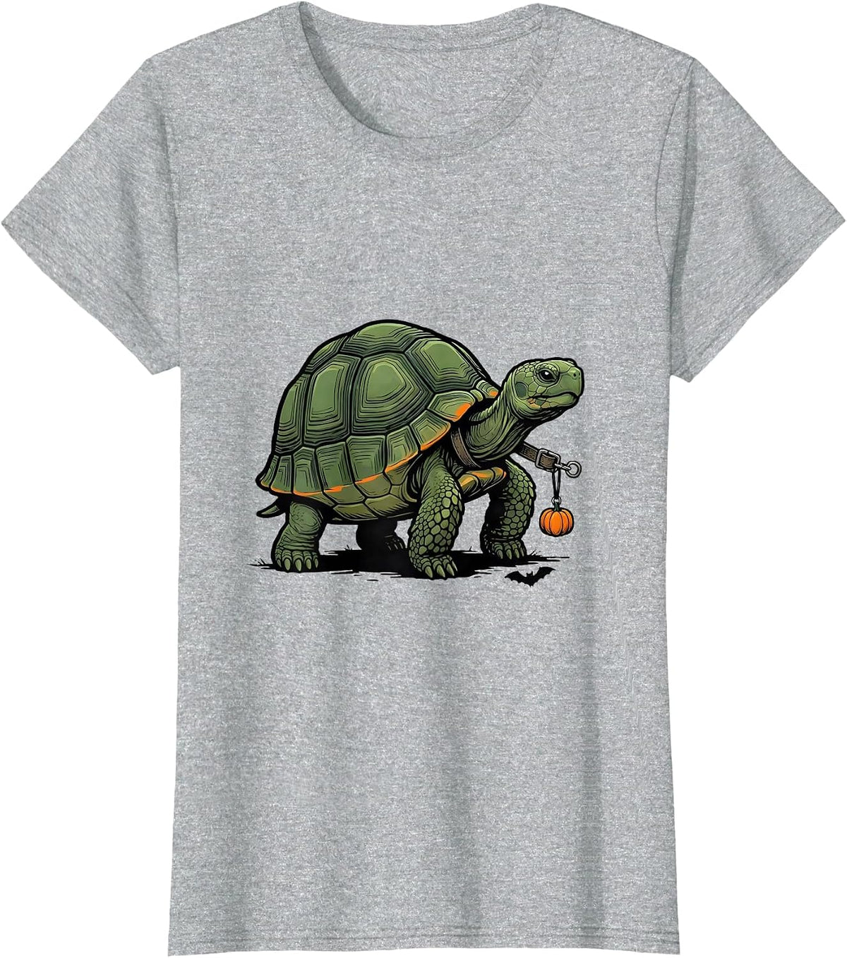 Unfastening Tortoise Halloween Costume Turtle Shell Humor T-Shirt - Heather Grey