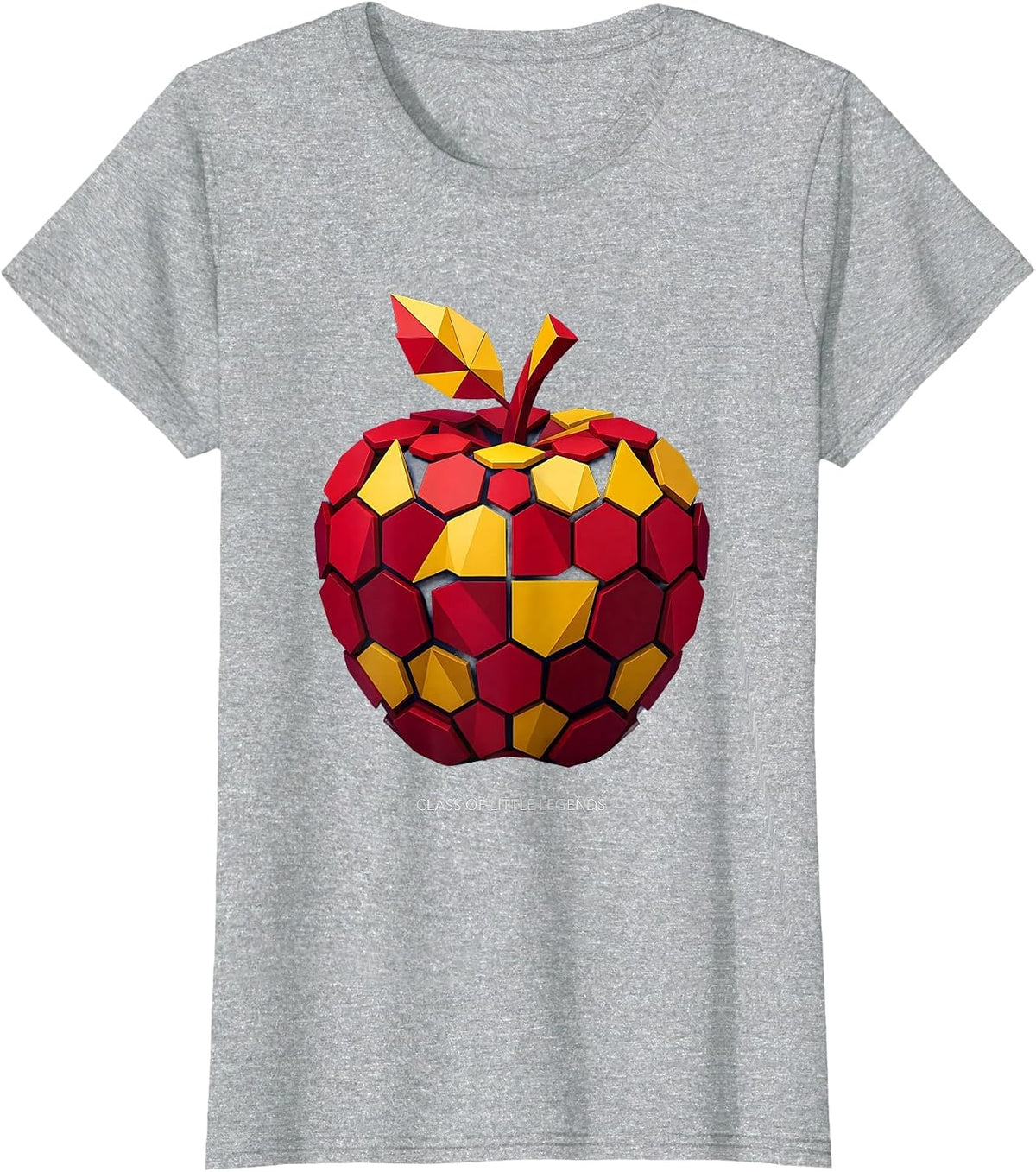 Class of Little Legends Third Grade Teacher T-Shirt - Heather Grey