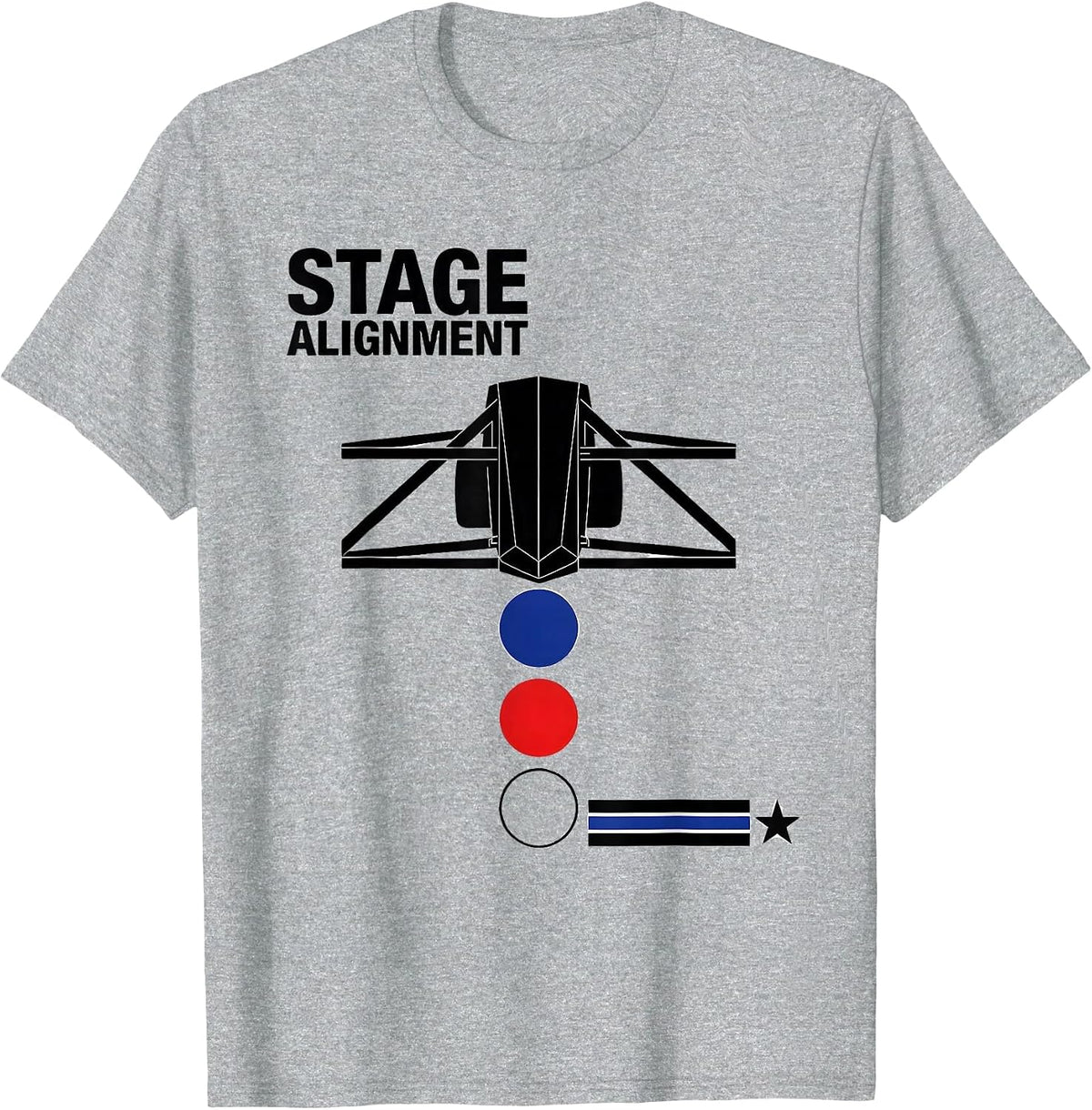 Men's Stage Alignment Swiss International RC Car Drag Racing T-Shirt - Heather Grey