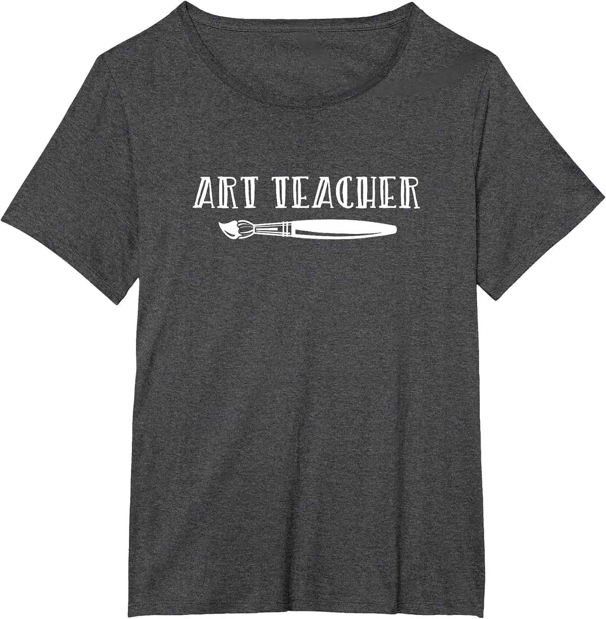 Art Teacher T-Shirt for Kindergarten & High School T-Shirt - Dark Heather Grey