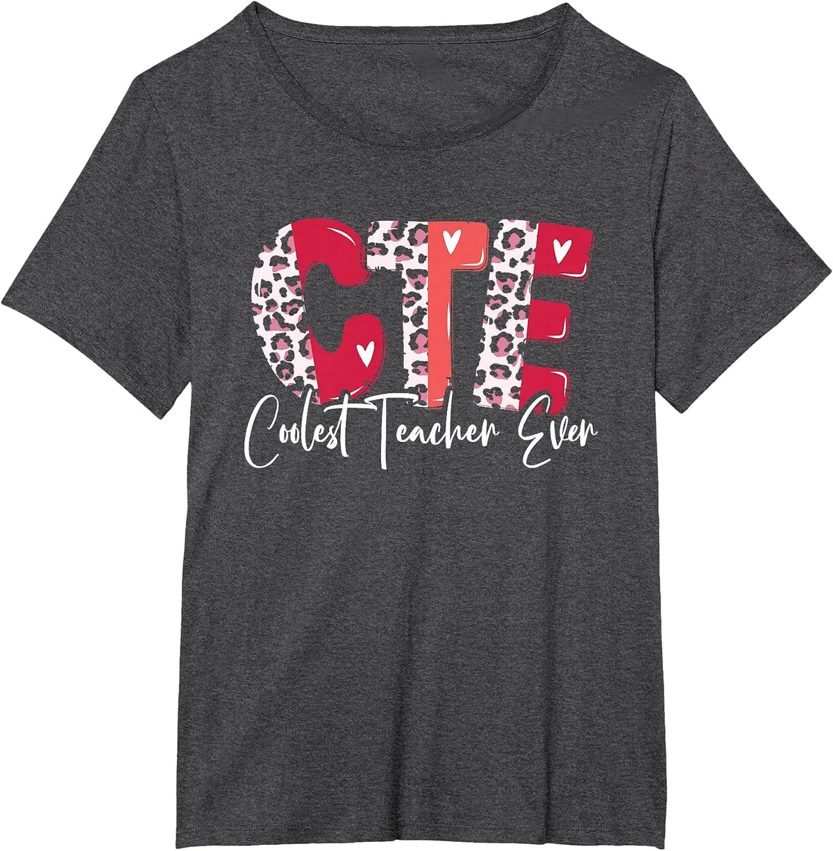 CTE Teacher Education Career Technical T-Shirt - Dark Heather Grey
