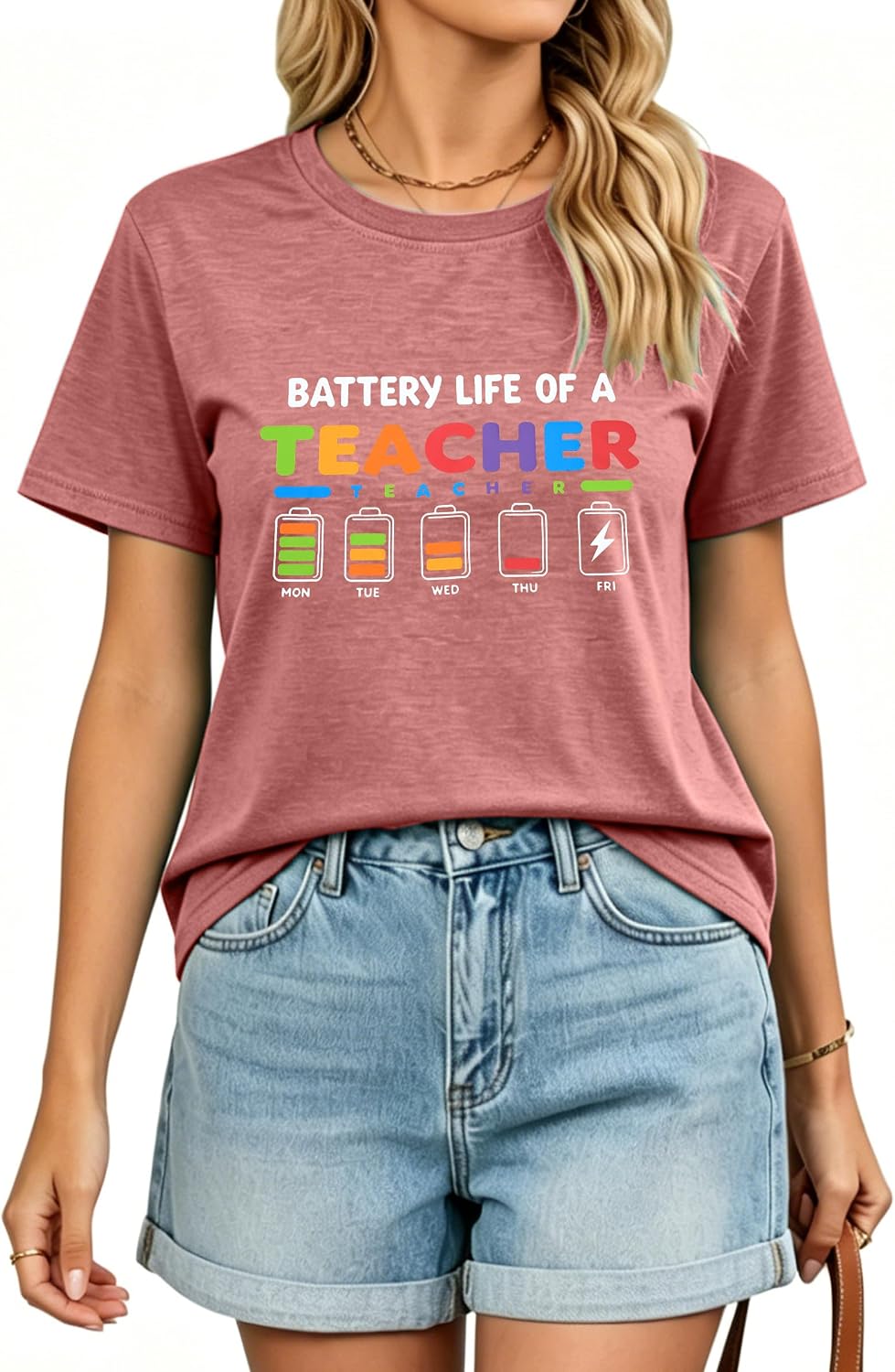 Kindergarten First Grade Teacher Shirt First Day of School Tee Top - Pink1
