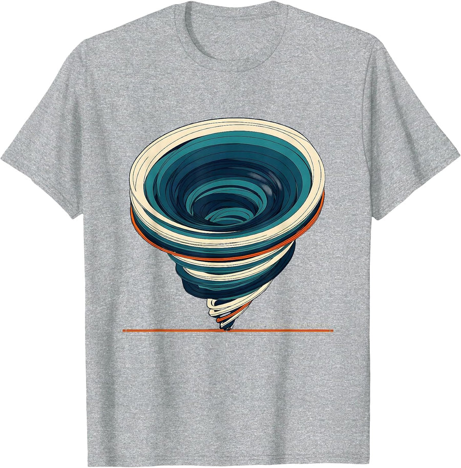 Men's I Love Tracking Tornadoes Storm Chaser Meteorology T-Shirt - Heather Grey