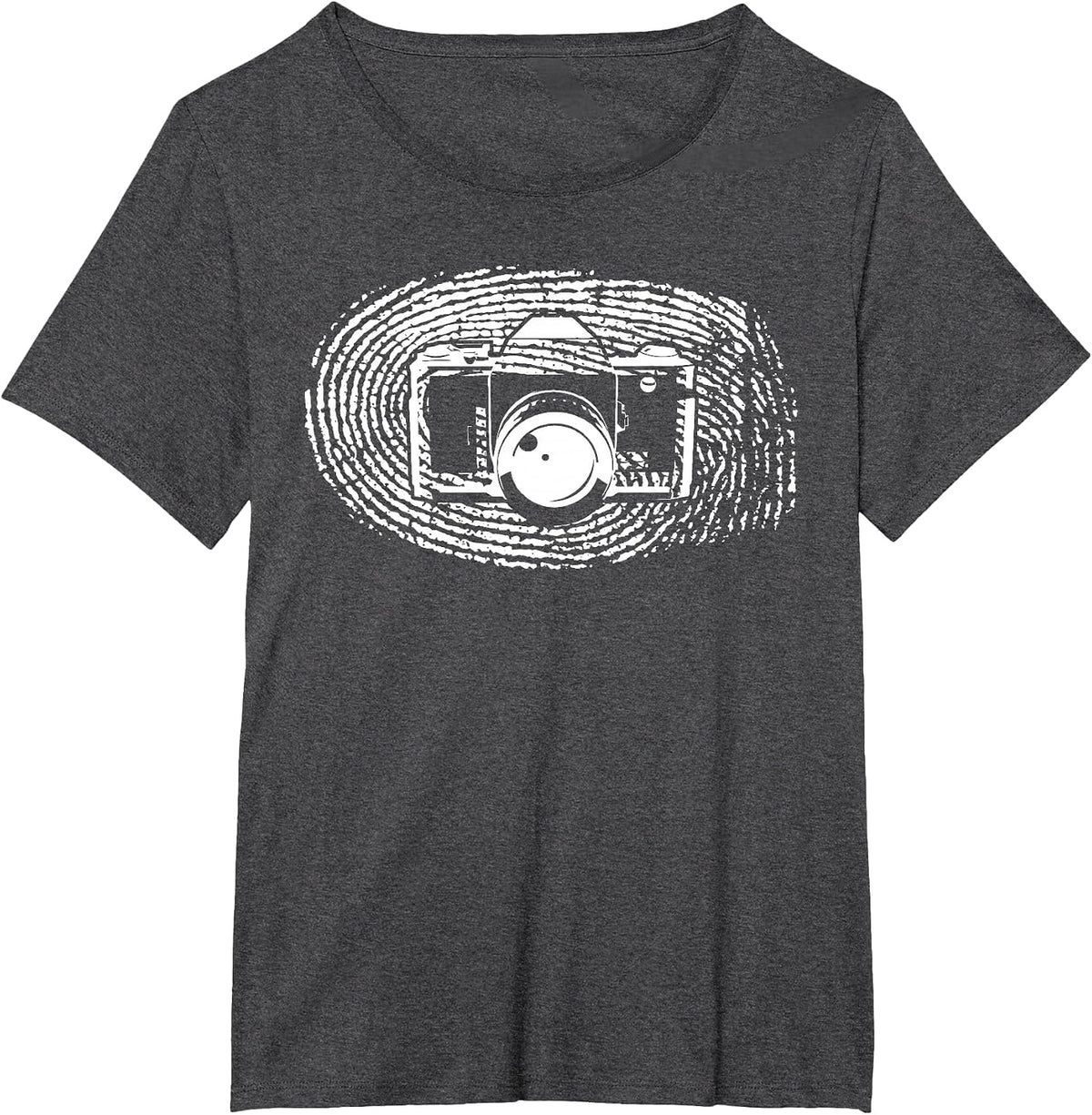 Crime Scene Photographer Forensic Photography T-Shirt - Dark Heather Grey