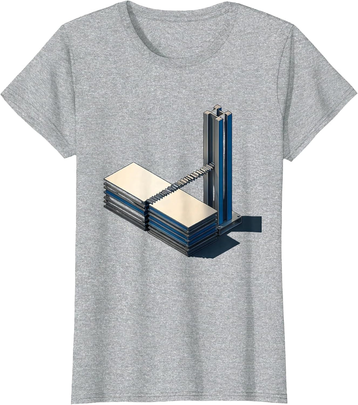 I Welded The Joint That Doesn't Move Funny Welder Metal T-Shirt - Heather Grey
