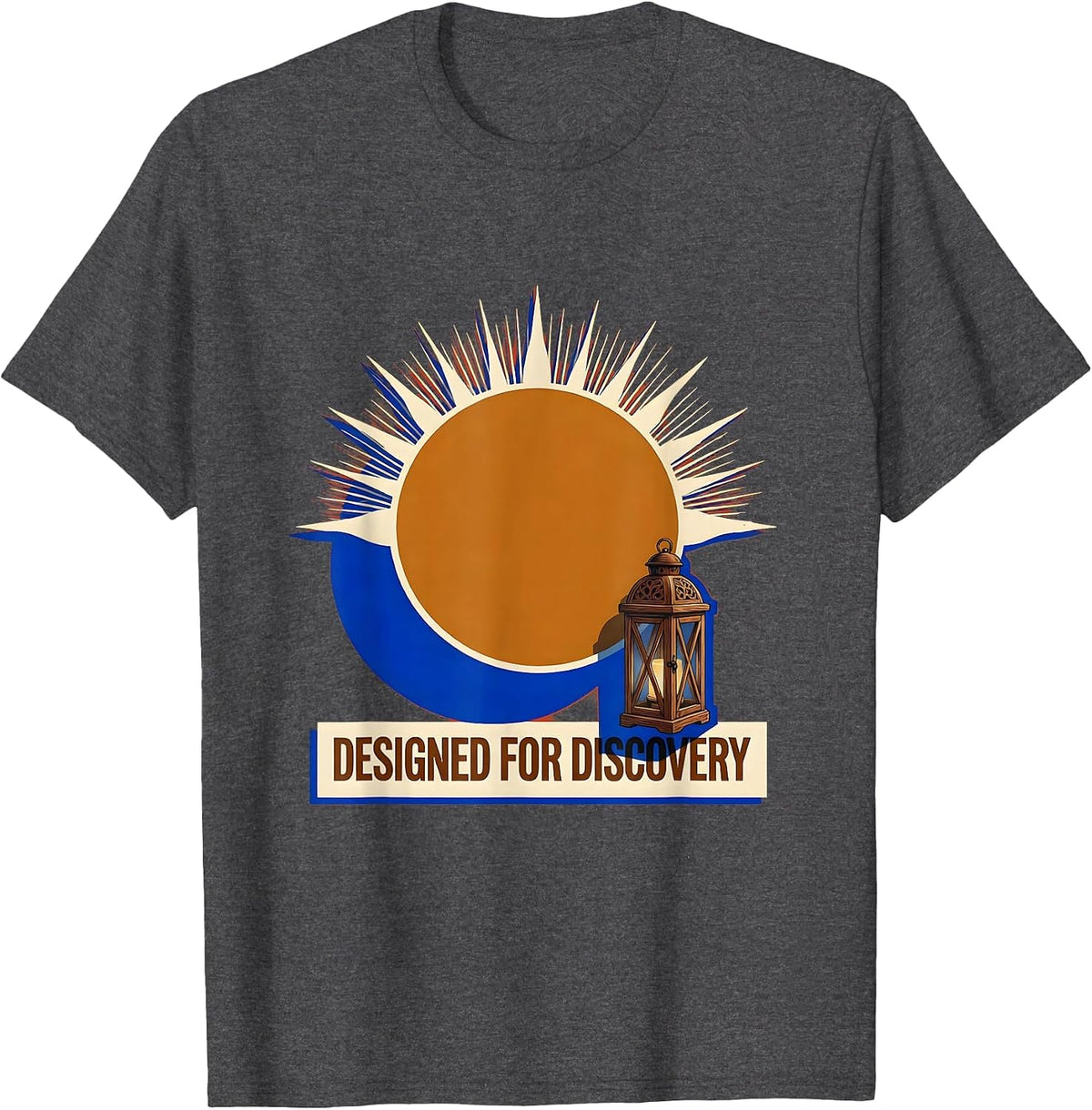 Men's Designed For Discovery Screenprint Poster VBS Kids Program T-Shirt - Dark Heather Grey