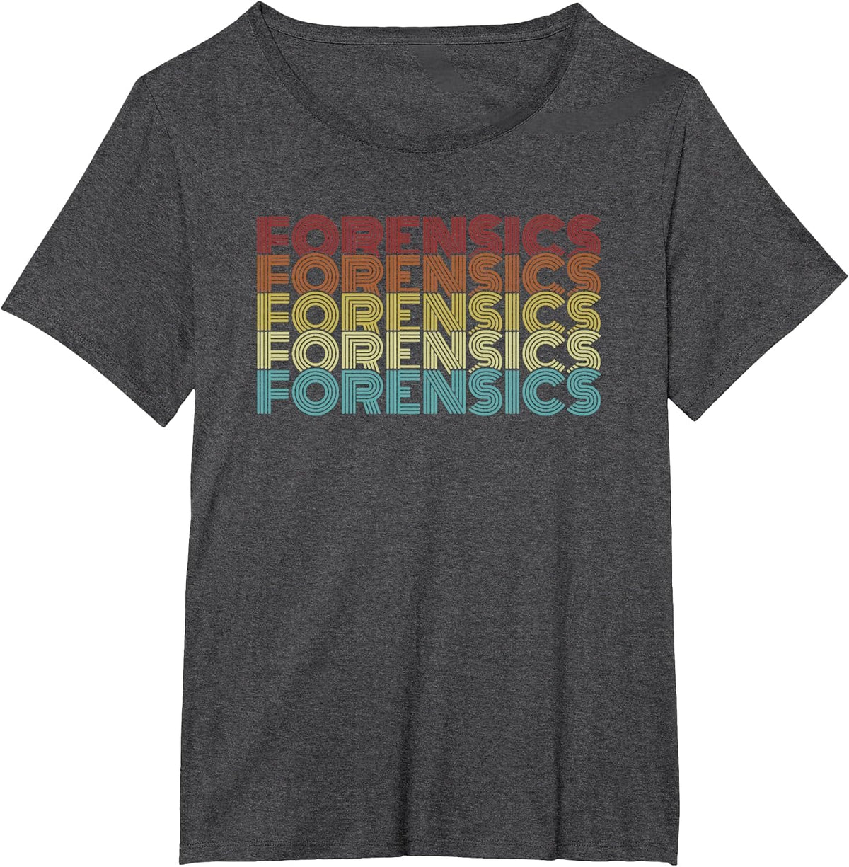 True Crime T-Shirt - Dark Heather Grey