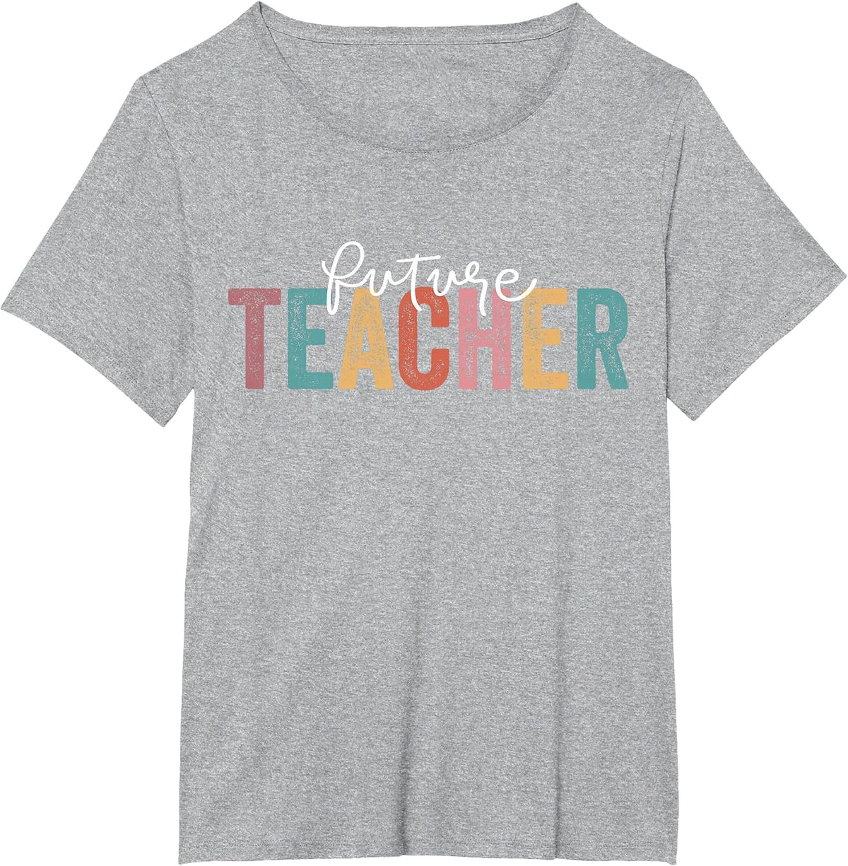 Future Teacher Student Teaching School Teacher in Progress T-Shirt - Heather Grey