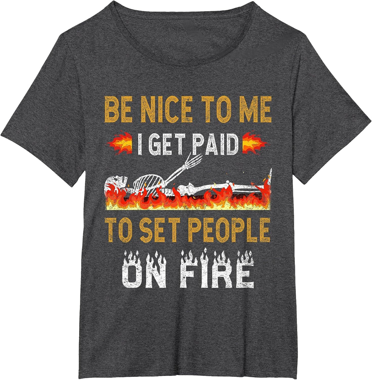 Funeral Director Cremation Mortician T-Shirt - Dark Heather Grey