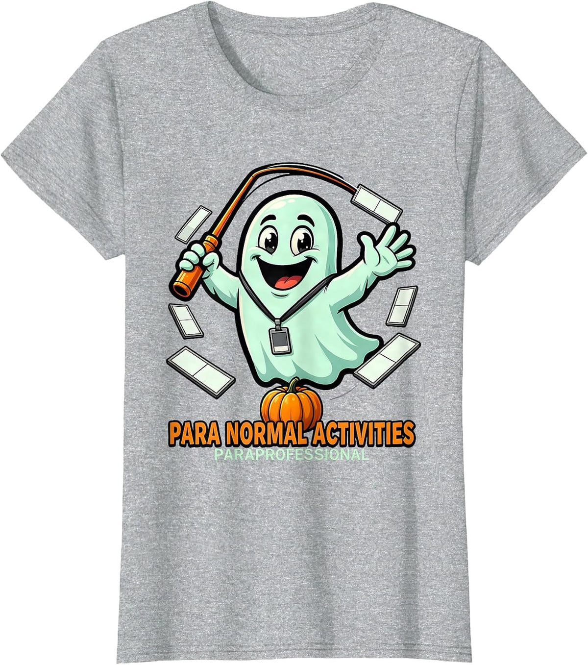 Women's Para Normal Activities | Paraprofessional Funny T-Shirt - Heather Grey