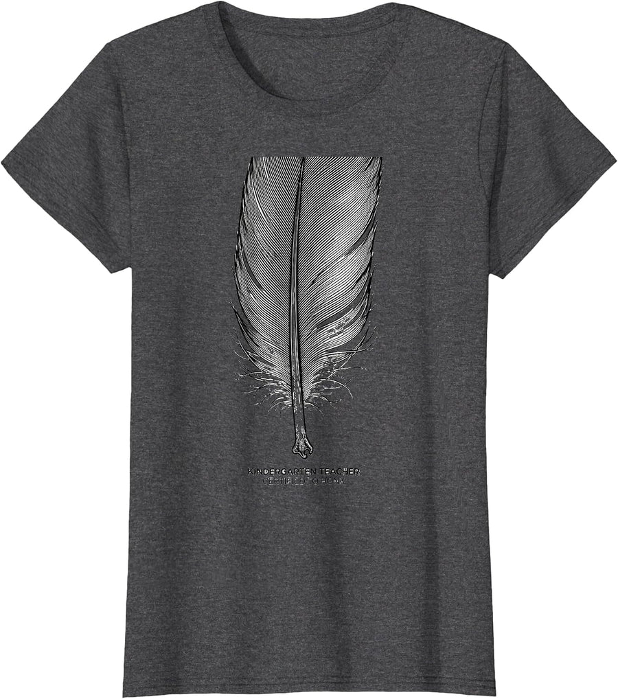 Women's Kindergarten Teacher Certified To Honk Funny Teacher T-Shirt - Dark Heather Grey
