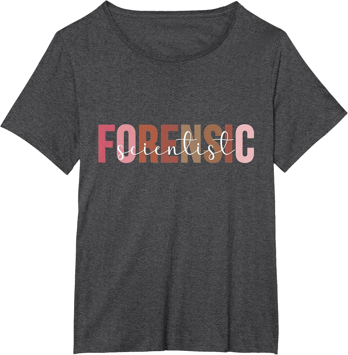 Boho Forensic Scientist Forensic Science T-Shirt - Dark Heather Grey