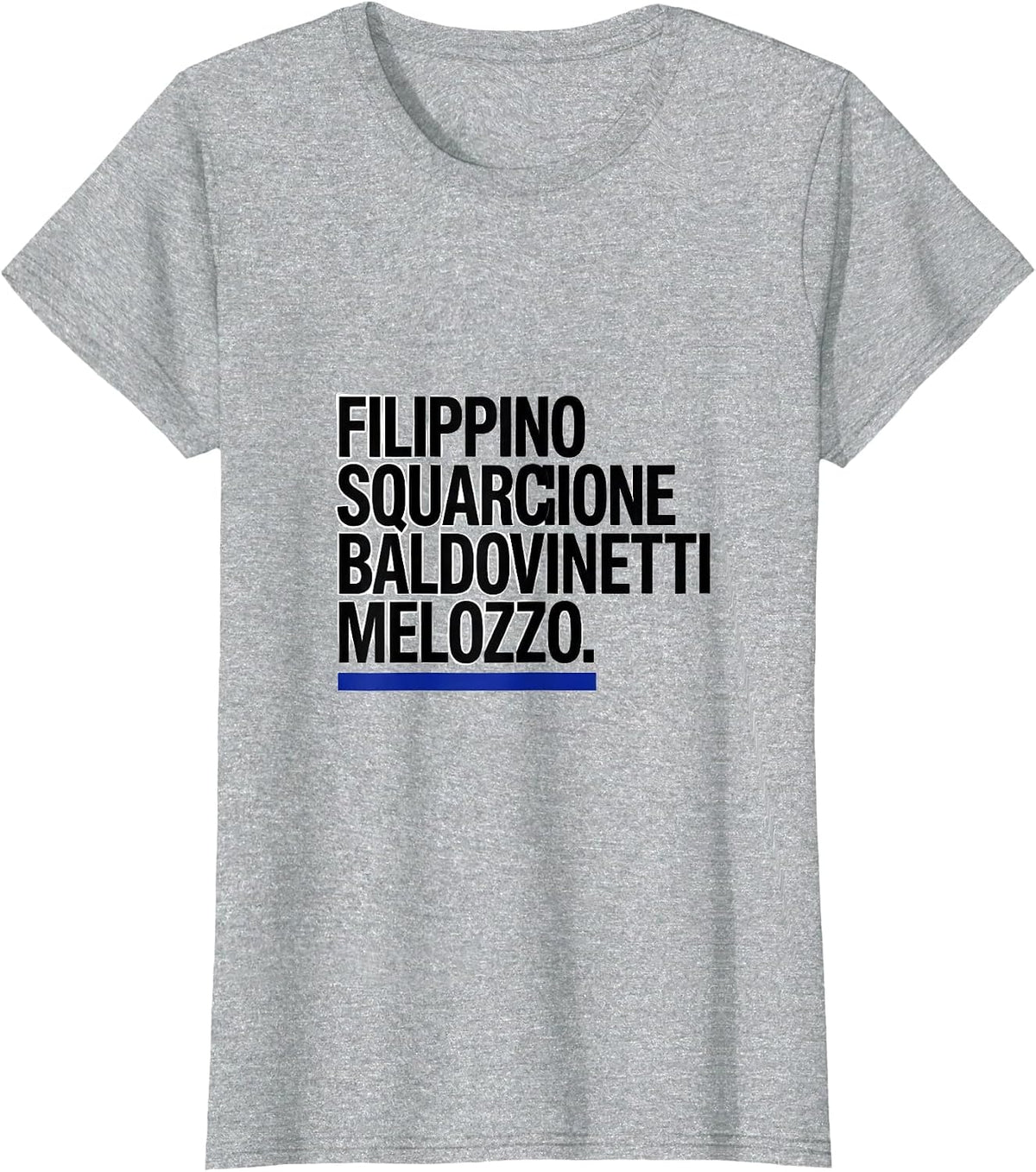 Women's Filippino Squarcione Baldovinetti Melozzo Art History T-Shirt - Heather Grey