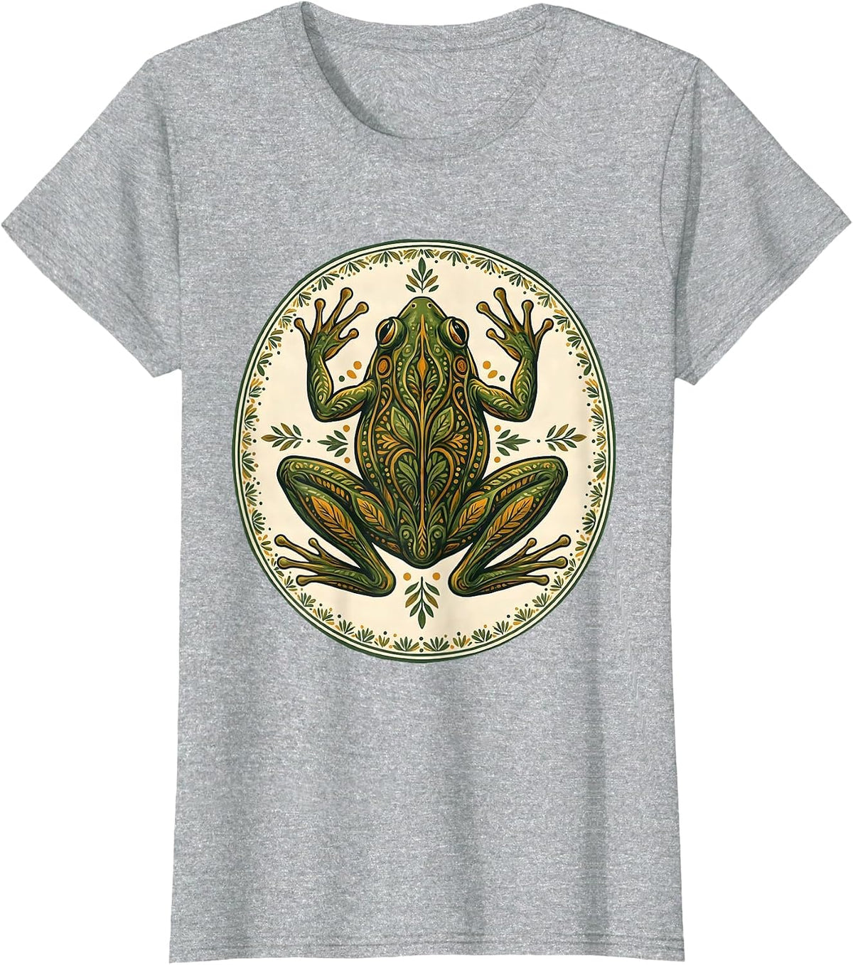 Women's Frog Dissection Tray Science Illustration T-Shirt - Heather Grey