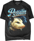 Heavy Metal 80s Animal Black Tshirt - 100% Cotton - for Men & Women - Possum