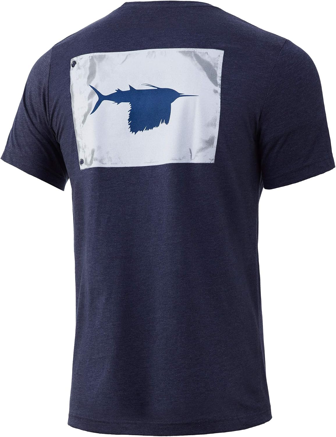 HUK Men's Sailfish Tee - Sargasso Sea