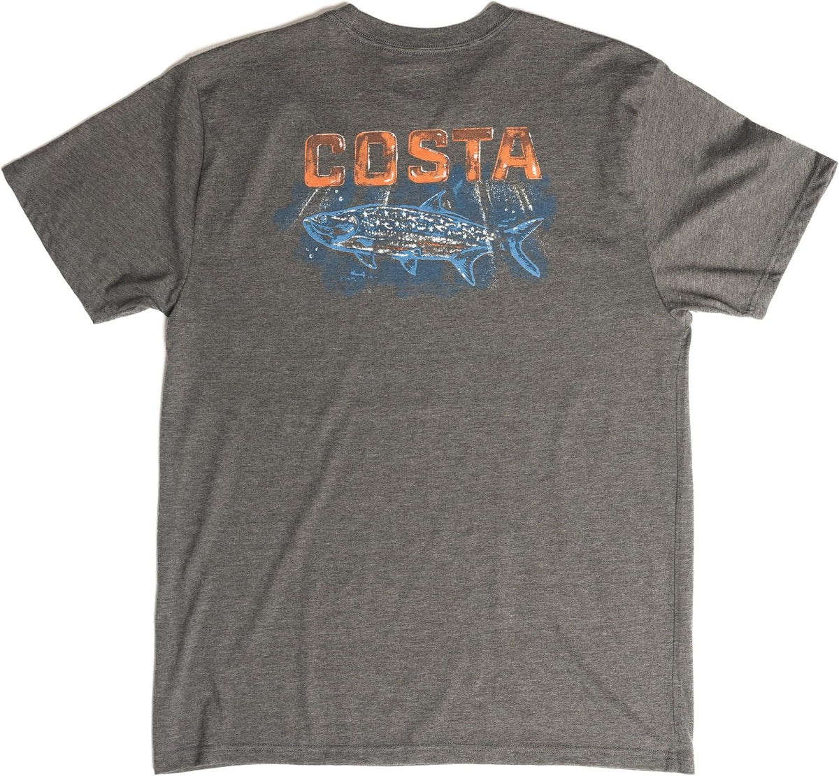 Costa Del Mar Men's Americana Catch T-Shirt - Dark Heather