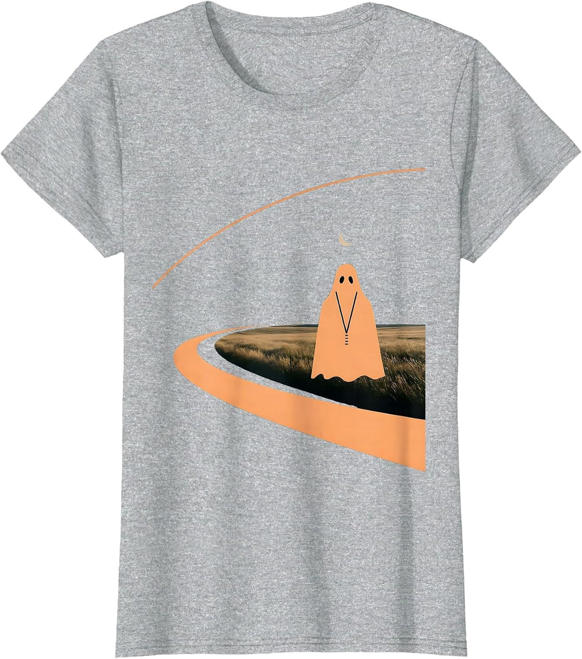 Women's Para Normal Activities Ghost Halloween Paraprofessional T-Shirt - Heather Grey