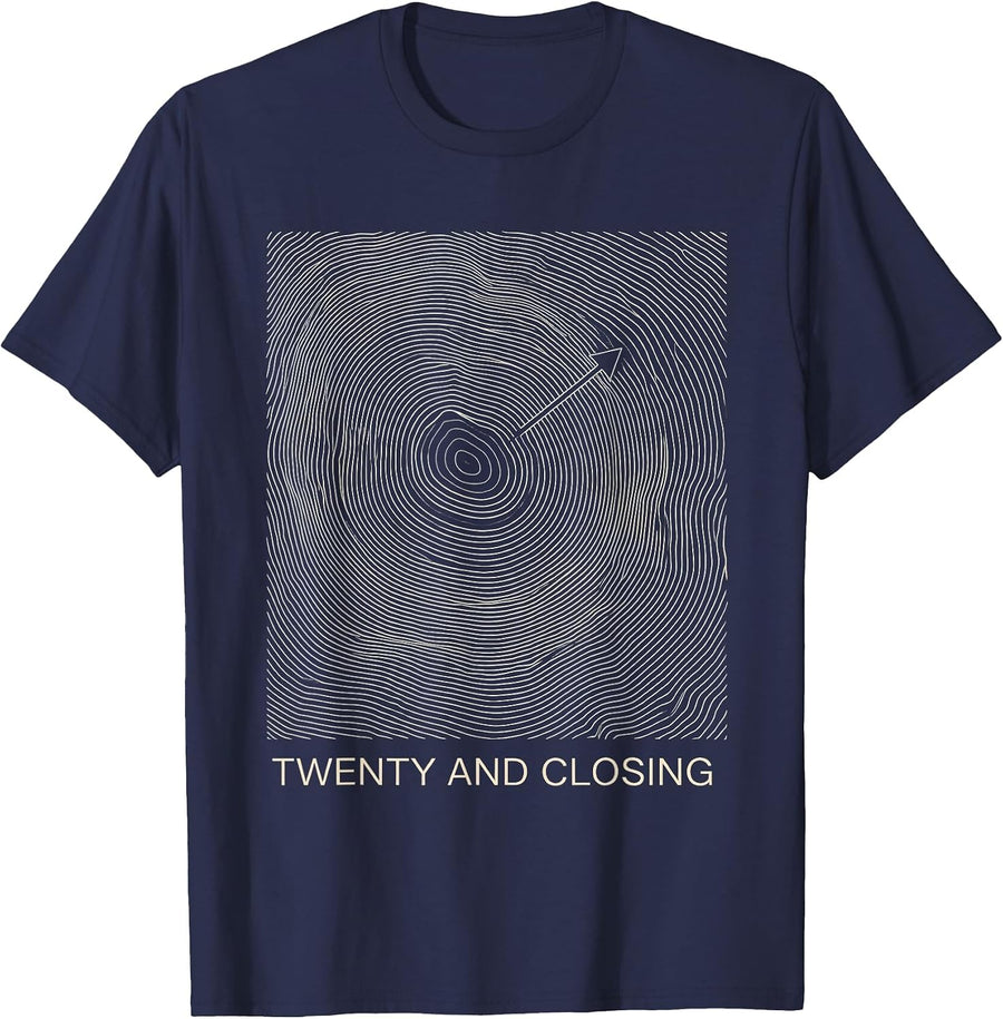 Twenty And Closing Archery Bowhunting Deer Hunter Pride T-Shirt - Navy Blue